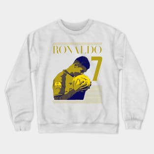 Cristiano ronaldo its yellow Crewneck Sweatshirt